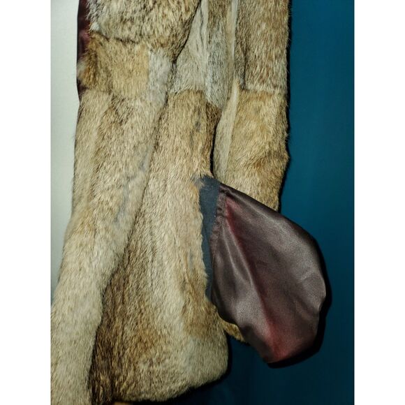 Vintage Artic Fur Jet Set of California Luxe french Rabbit Fur coat  ~ Medium - Picture 7 of 10